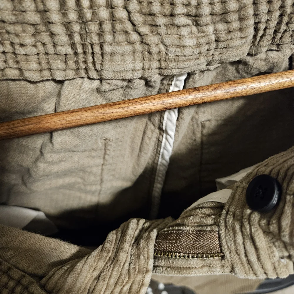 Zara Men's Corduroy Pants - Tan - Picture 5 of 5